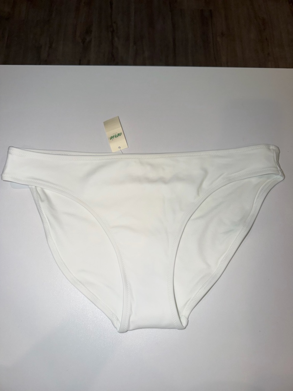 NWT Women’s Aerie Bikini Bottom - Size Large - White